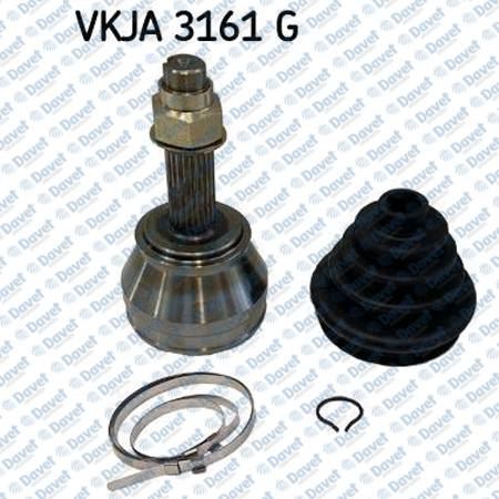 SKF VKJA 3161G Aks Kafasi Tamir Takimi Palio Albea [ Dis Freze:22 Ic Freze:20 Conta Capi:52mm Uzunluk:151.5mm ] 1.2 1.4  ####